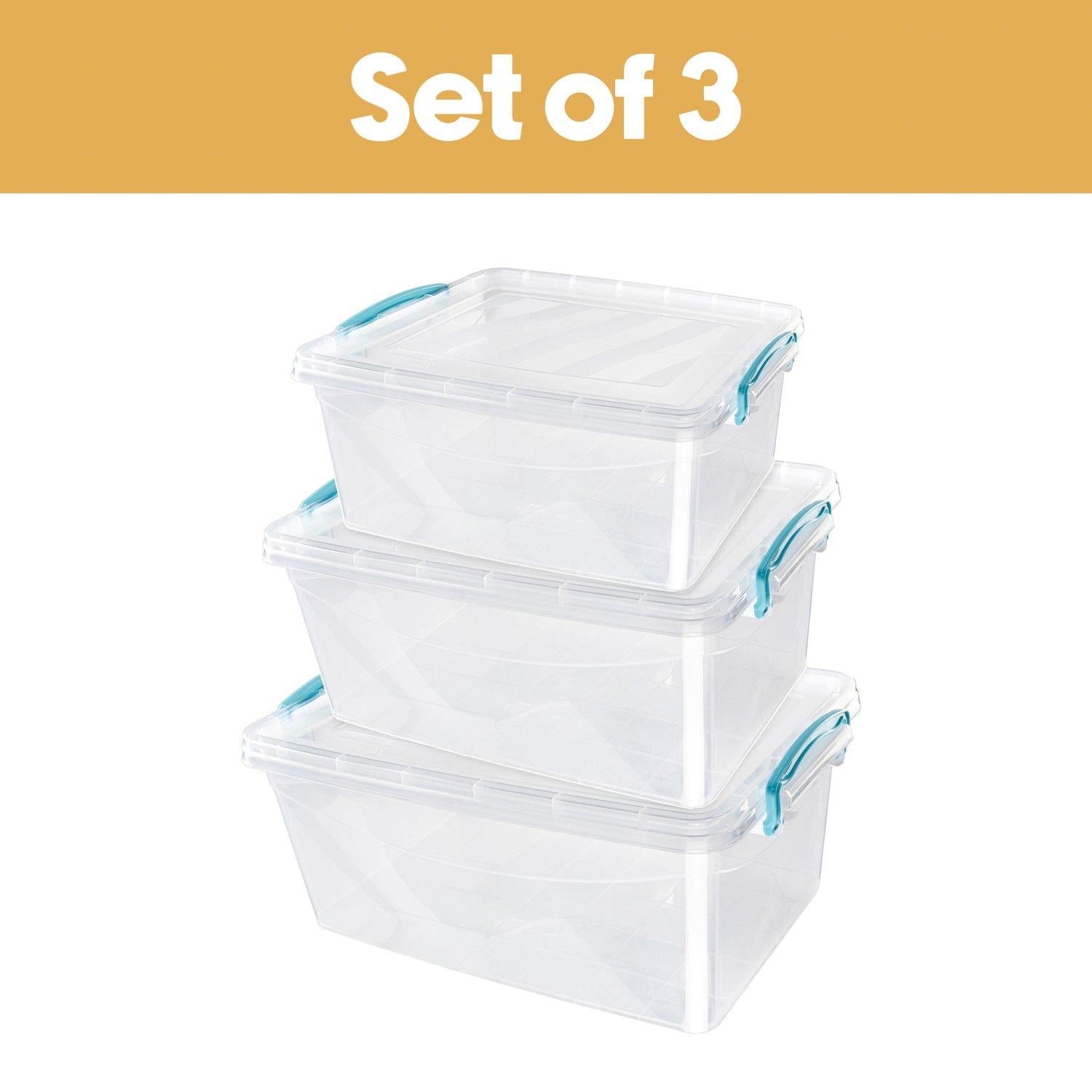 JVL Multipurpose Storage Box With Lid-S/3 M