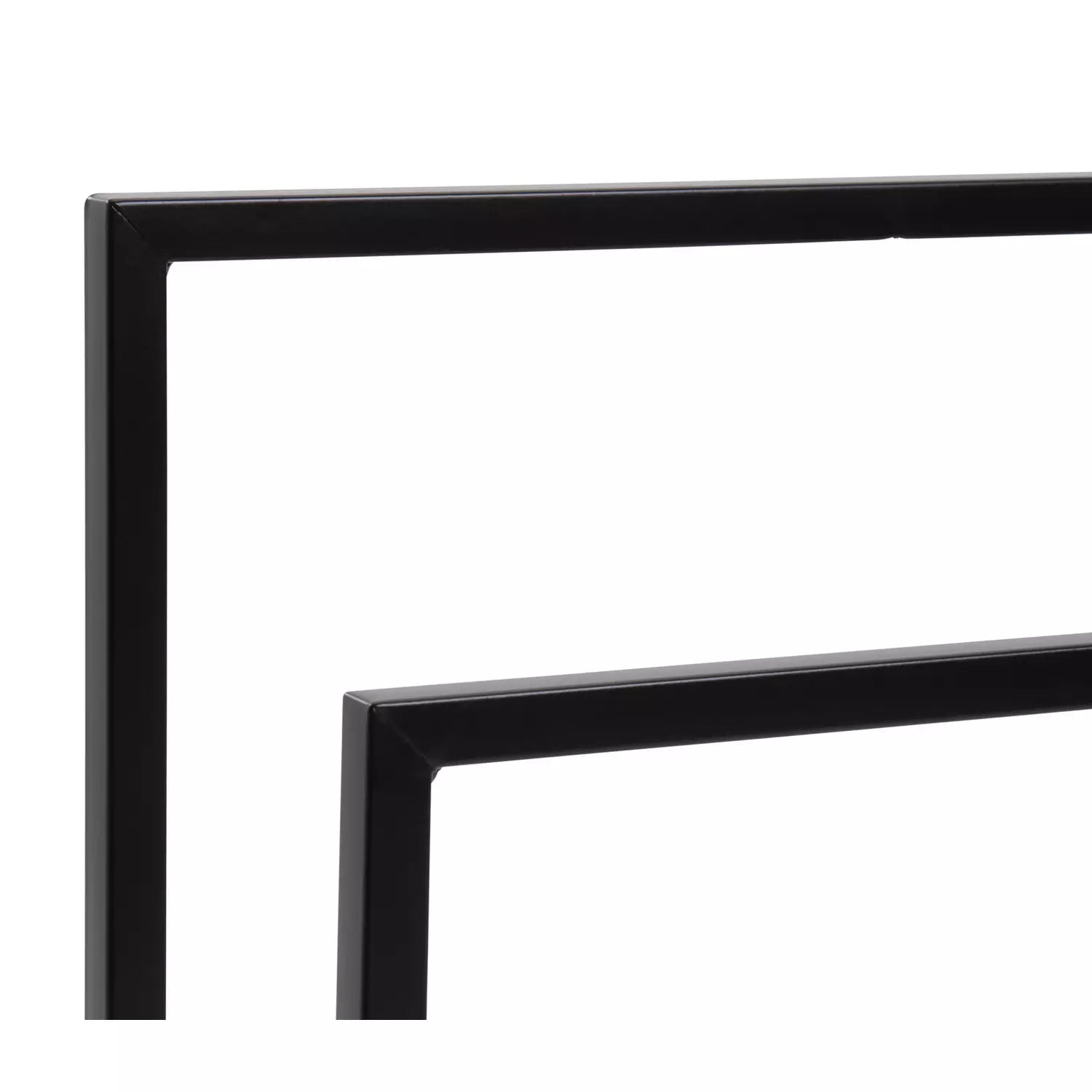 Habitat 2 Tier Freestanding Towel Rail - Black