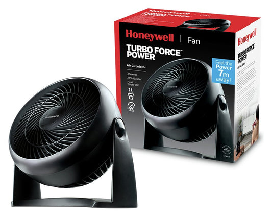 Honeywell Turbo Black Desk Fan - 10 Inch