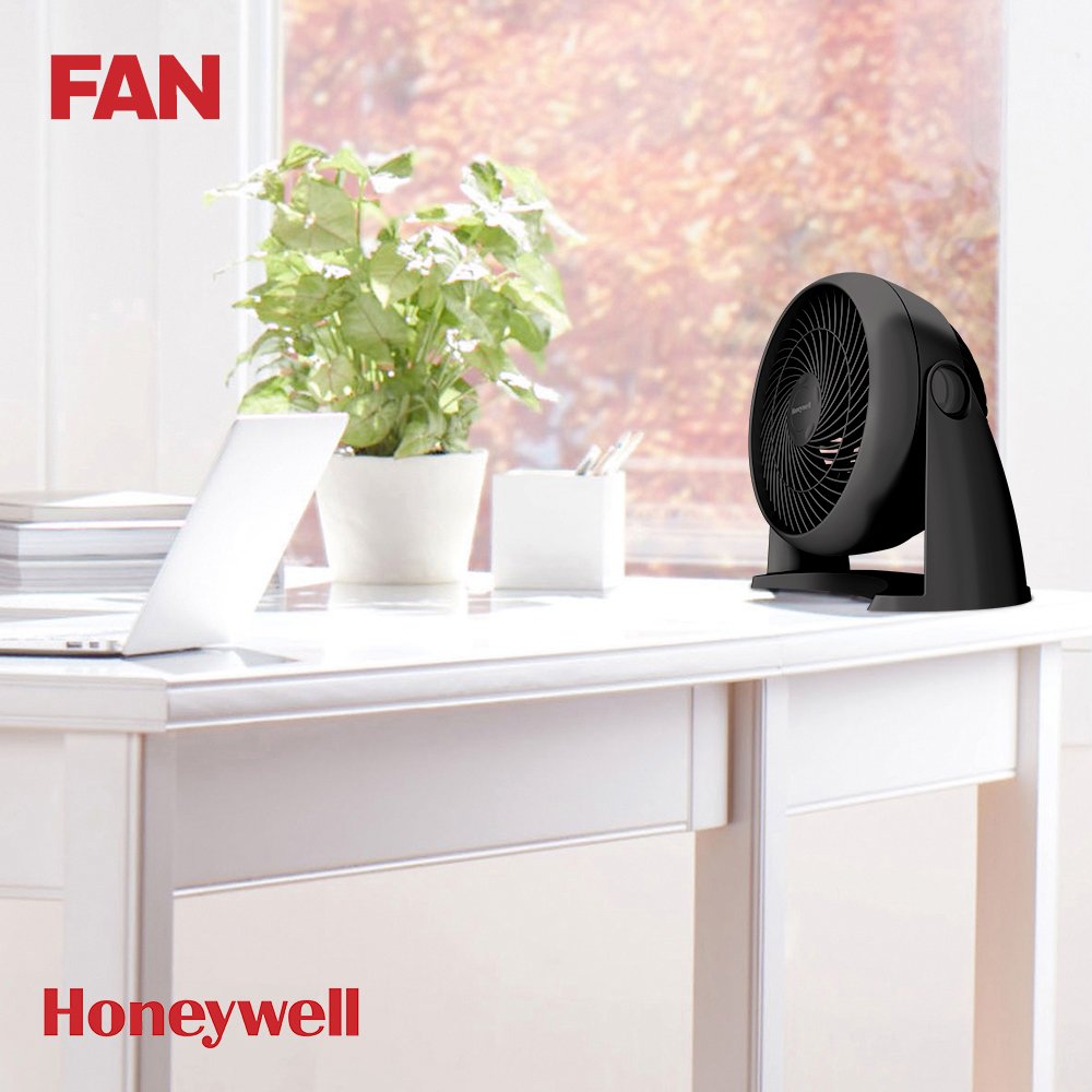 Honeywell Turbo Black Desk Fan - 10 Inch
