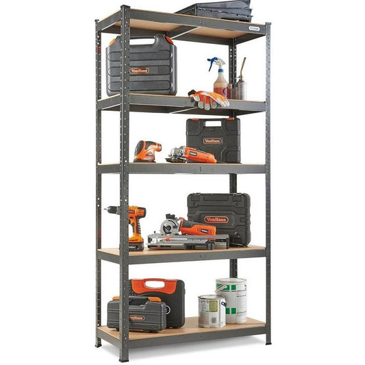 VonHaus - 1.8M 5 Tier Racking Hammerite