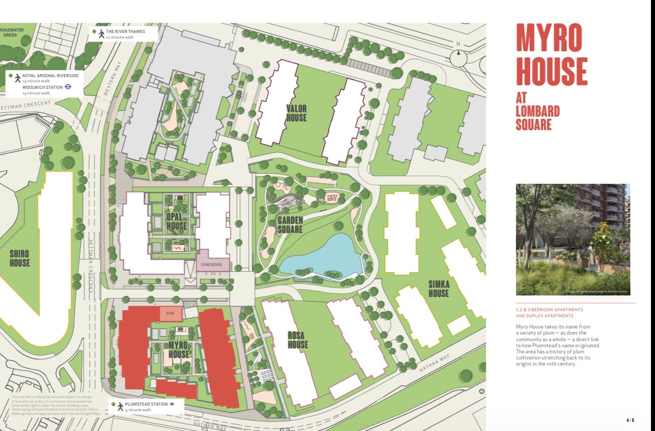 Lombard Square — Affordable Luxury 1-2-3 Bedroom Homes — Essential Amenities at Plumstead London—Royal Borough of Greenwich
