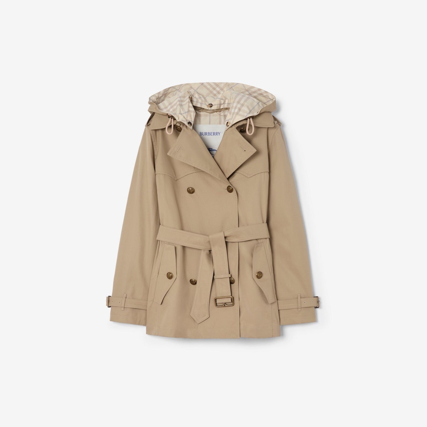 Short Tropical Gabardine Foxfield Trench Coat