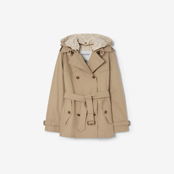 Short Tropical Gabardine Foxfield Trench Coat