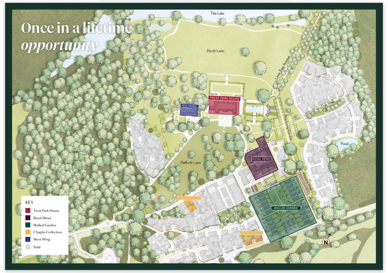 Trent Park — 1 2 3 4 and 5 Bedroom Family Homes — Luxury Town Houses — Apartments — Duplexes — Historic Country Estate — Modern Wellness Amenities — Enfield London — New ✨