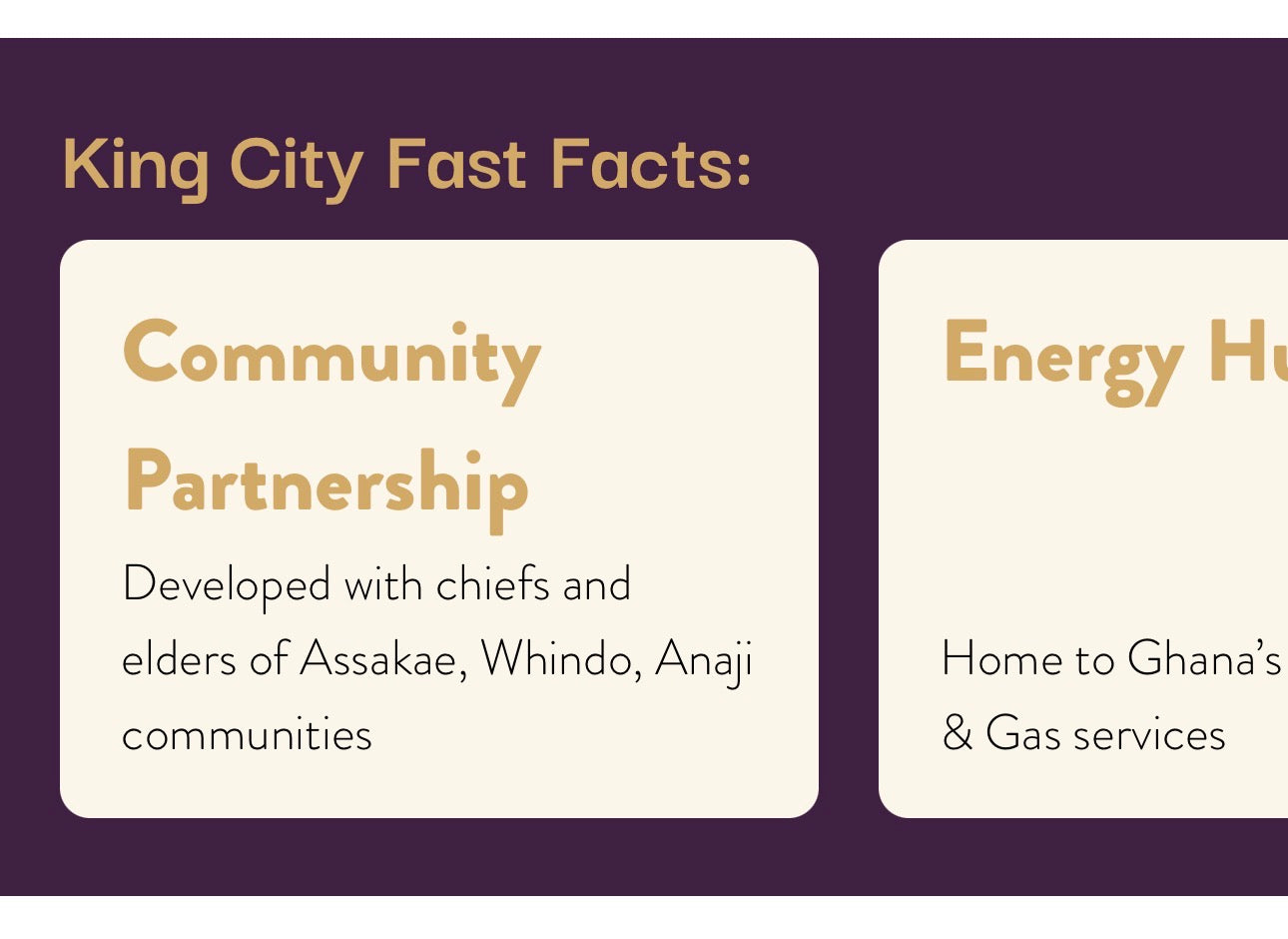 King City — 2515 Acres Serviced Plots for Sale — Masterplanned Mixed-Use City — Oil City Takoradi Ghana