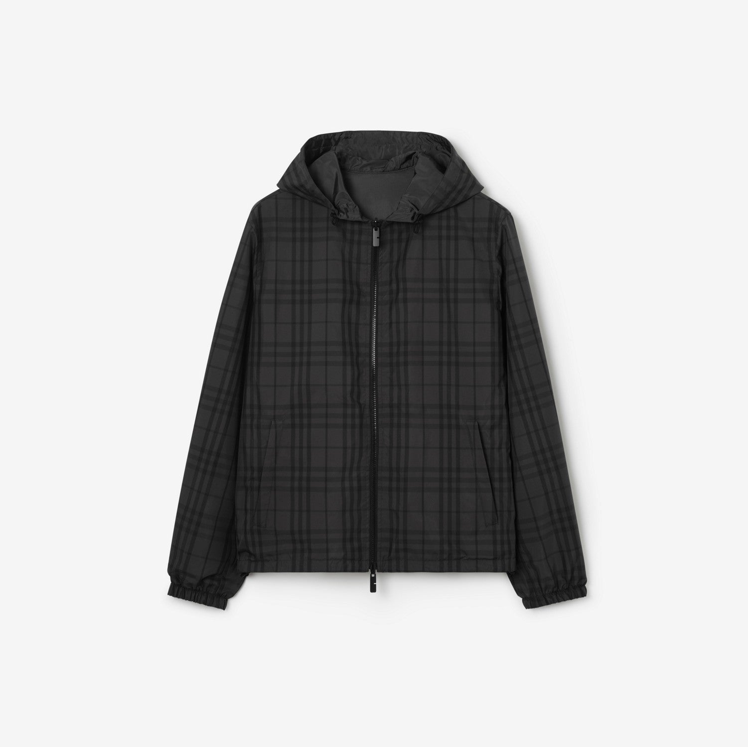 Reversible Check Newport Hooded Jacket