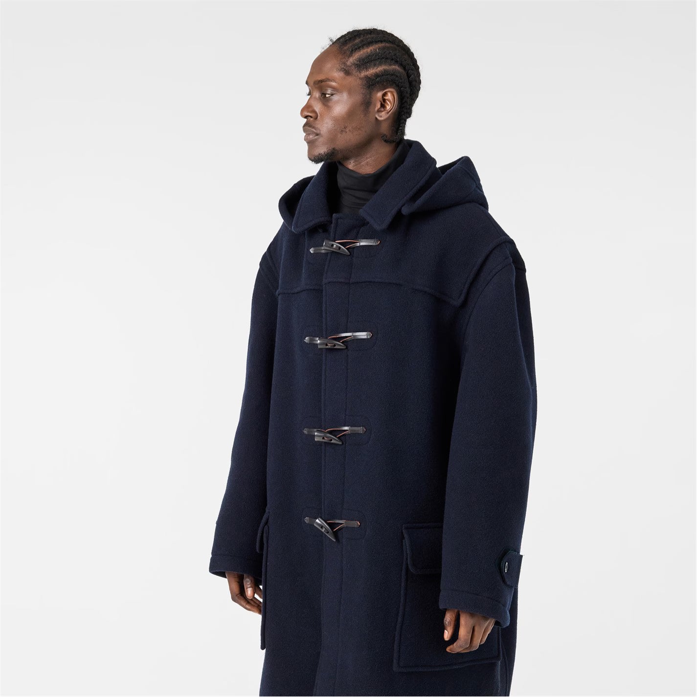 Men's Hooded Duffle Coat