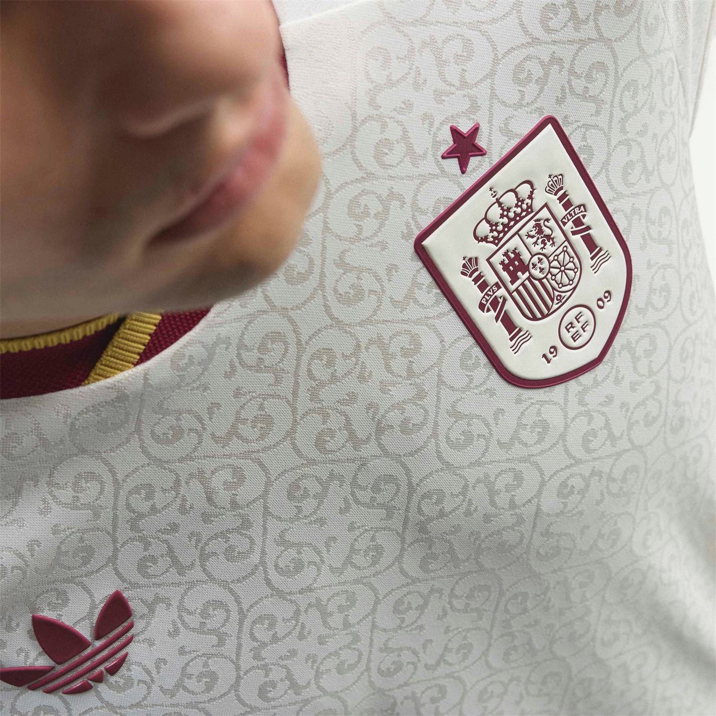 adidas Spain Authentic Away Shirt World Cup 2026 Adults
