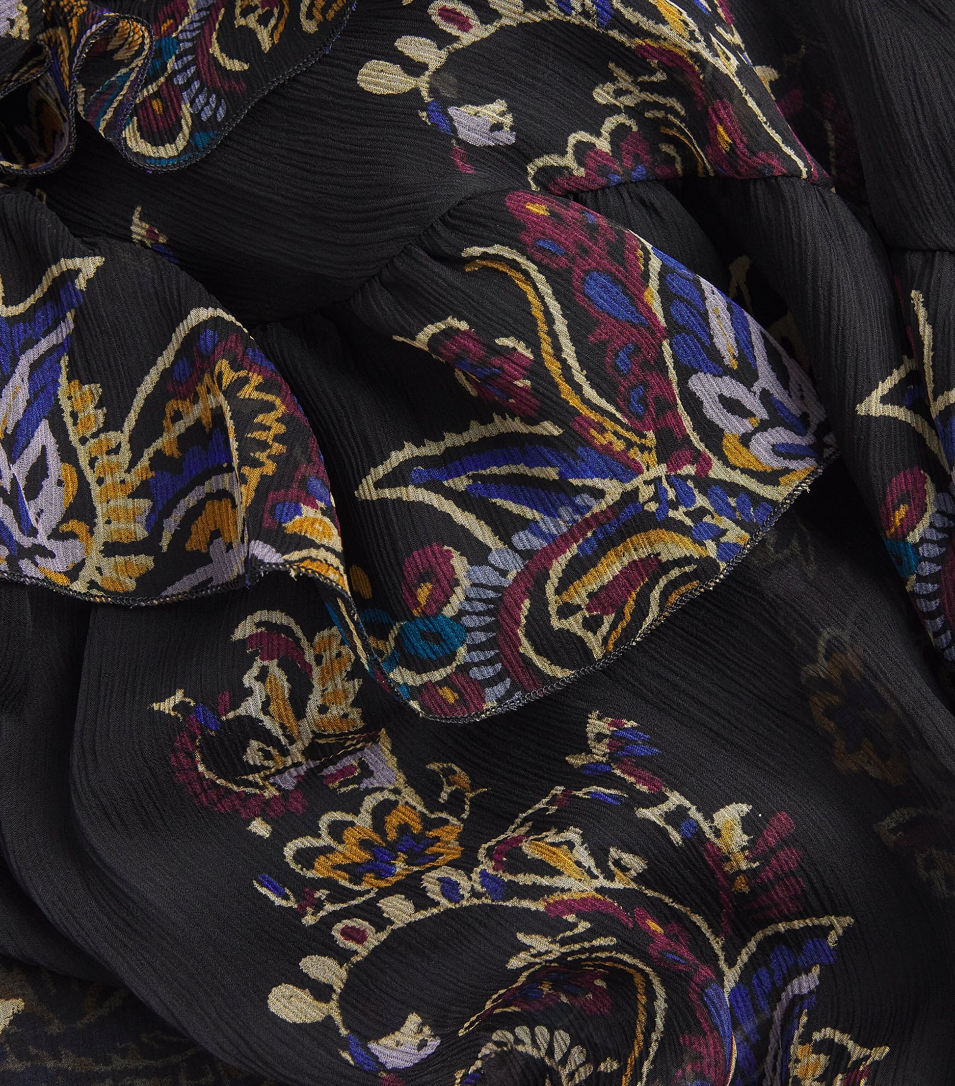 Etro Silk Paisley Maxi Dress