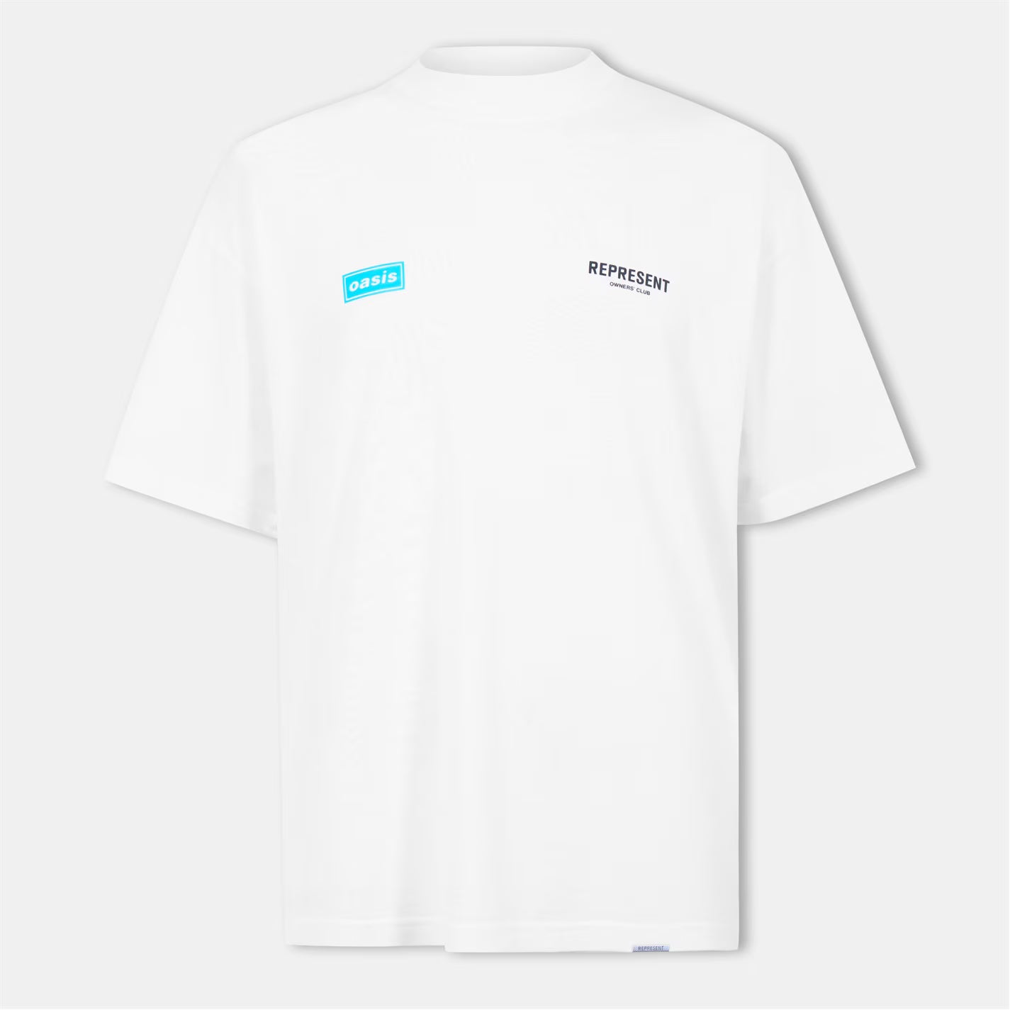 REPRESENT Men's X Oasis Owners Club Limited Edition Cotton Short Sleeve Oversized T-Shirts