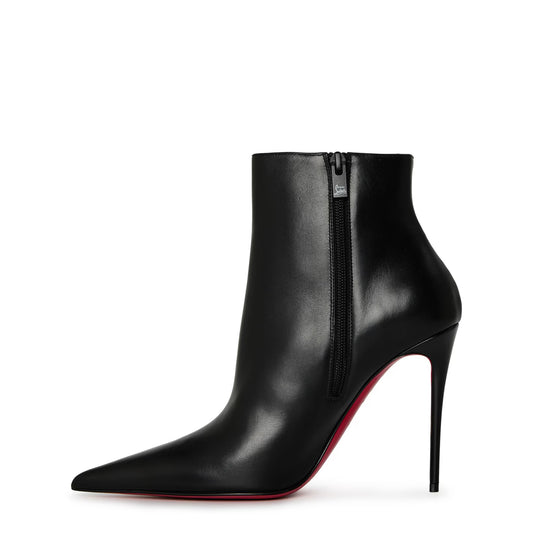 Kate Max Leather Ankle Boots 100mm