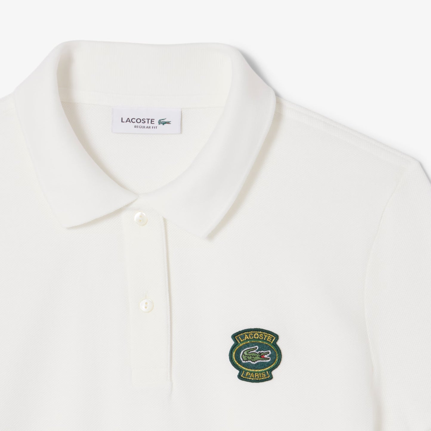 Regular Fit Petit Piqué Badge Polo Shirt