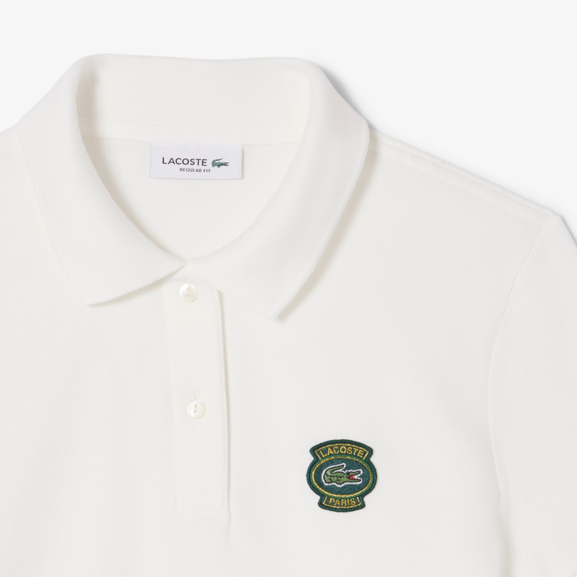 Regular Fit Petit Piqué Badge Polo Shirt
