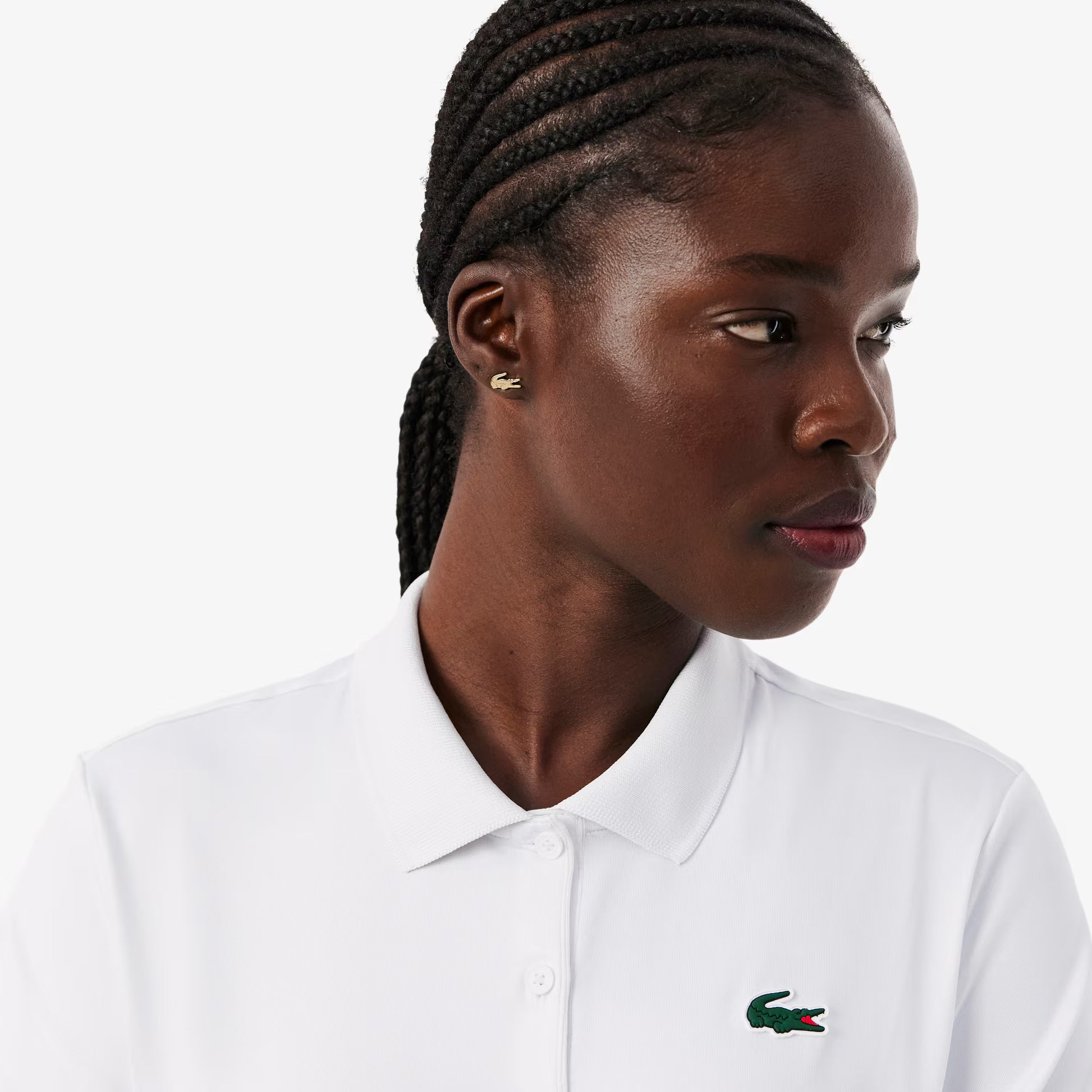 Slim Fit UV Protect Stretch Golf Polo Shirt