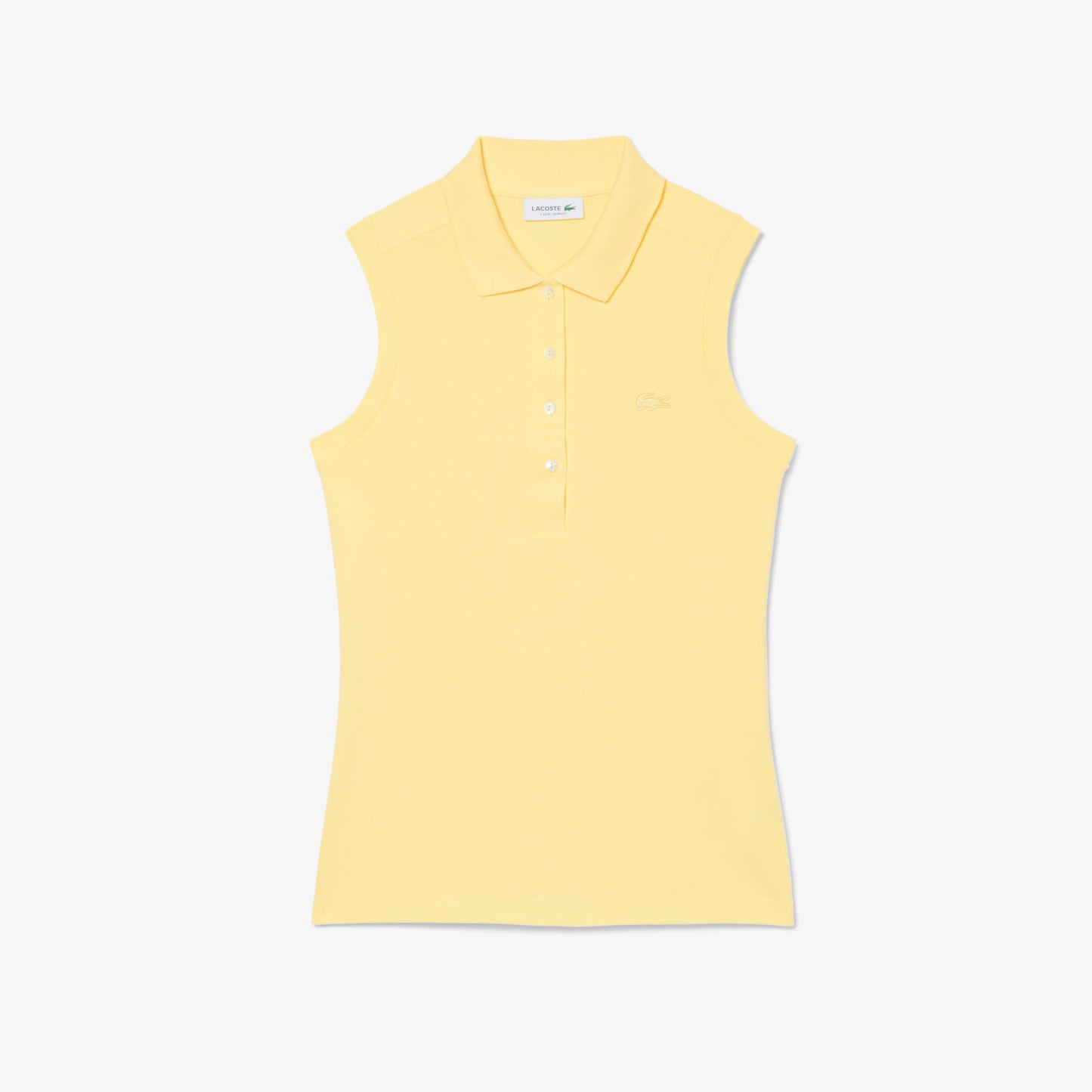 Slim Fit L.12.D Sleeveless Stretch Polo Shirt