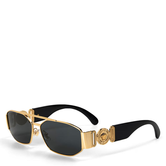 VERSACE Men's 0VE2287 Oval Sunglasses