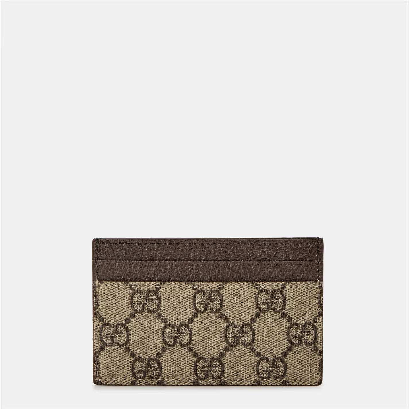 Men's GG Monogram Canvas Card Holder