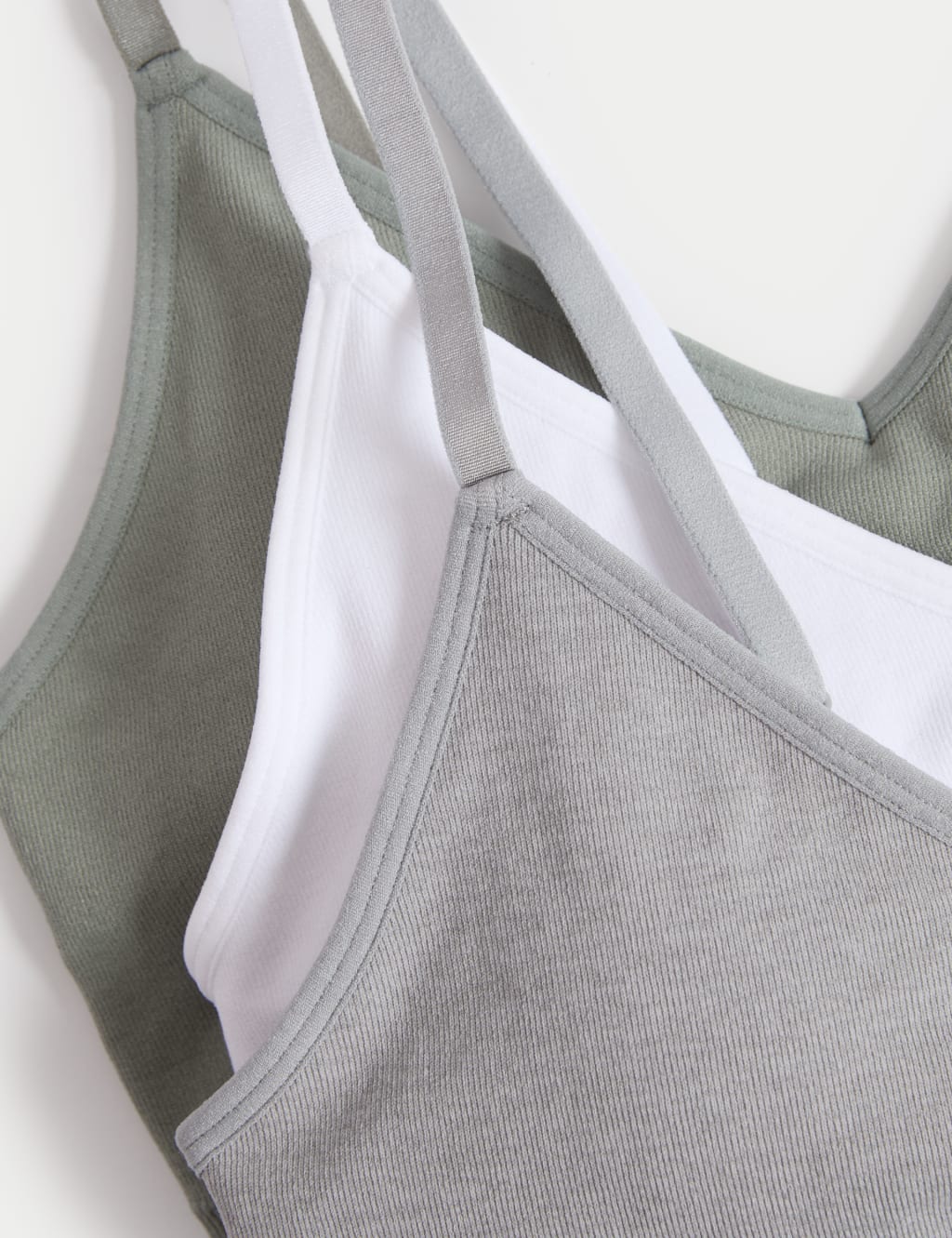 3pk Seamless Non Wired Bralettes