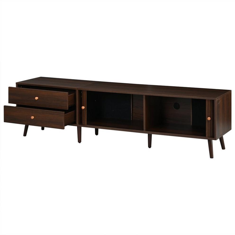 Urban Meuble Roller Shutter TV Stand Media Cabinet