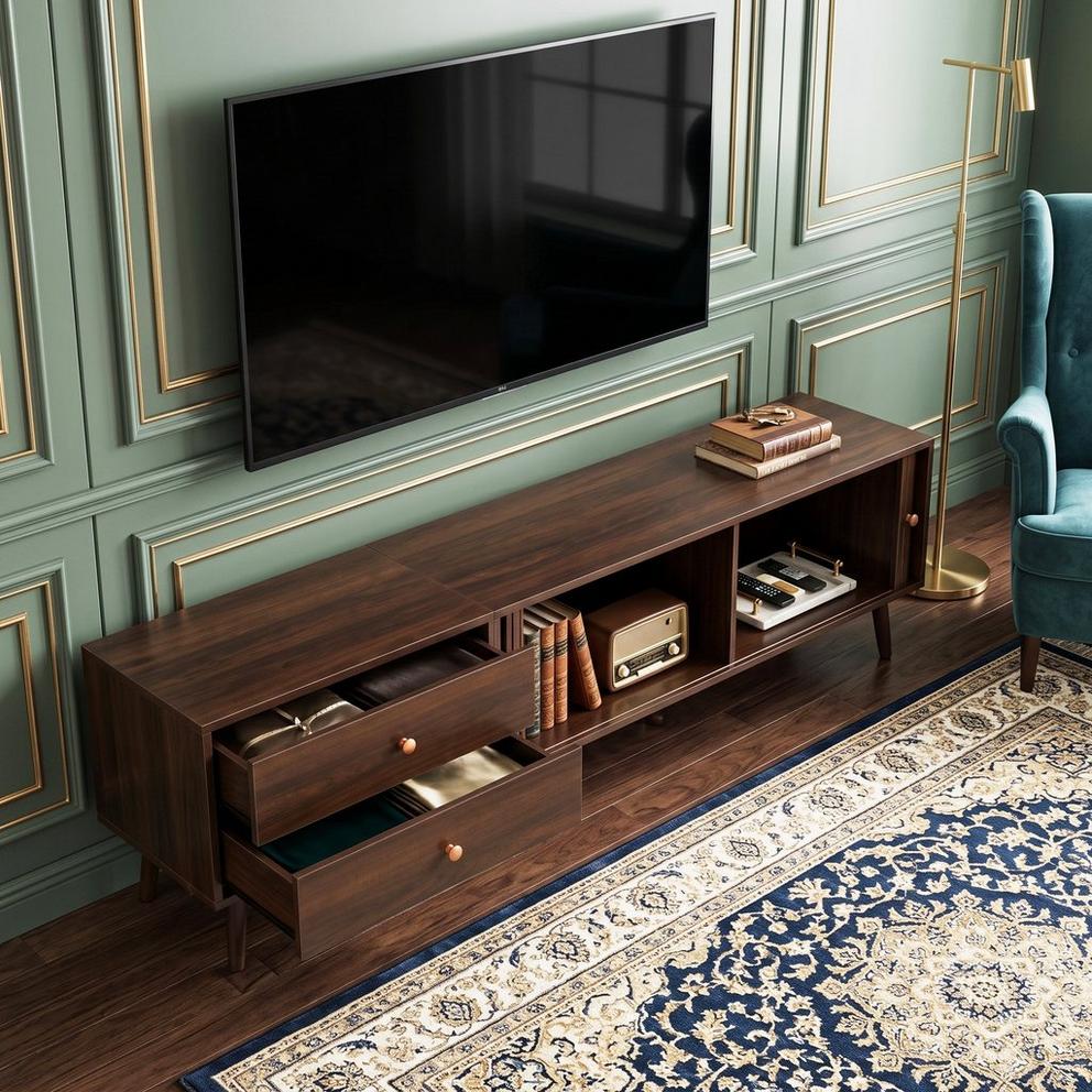 Urban Meuble Roller Shutter TV Stand Media Cabinet