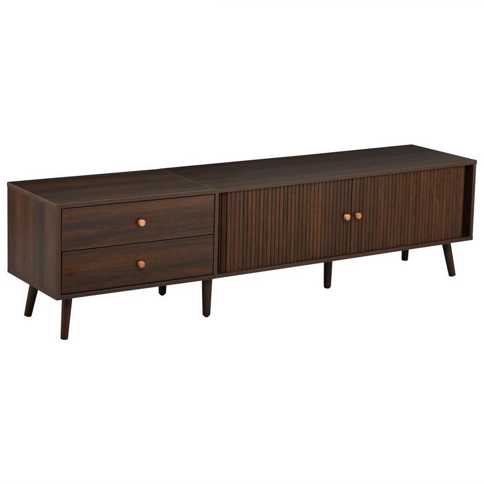 Urban Meuble Roller Shutter TV Stand Media Cabinet