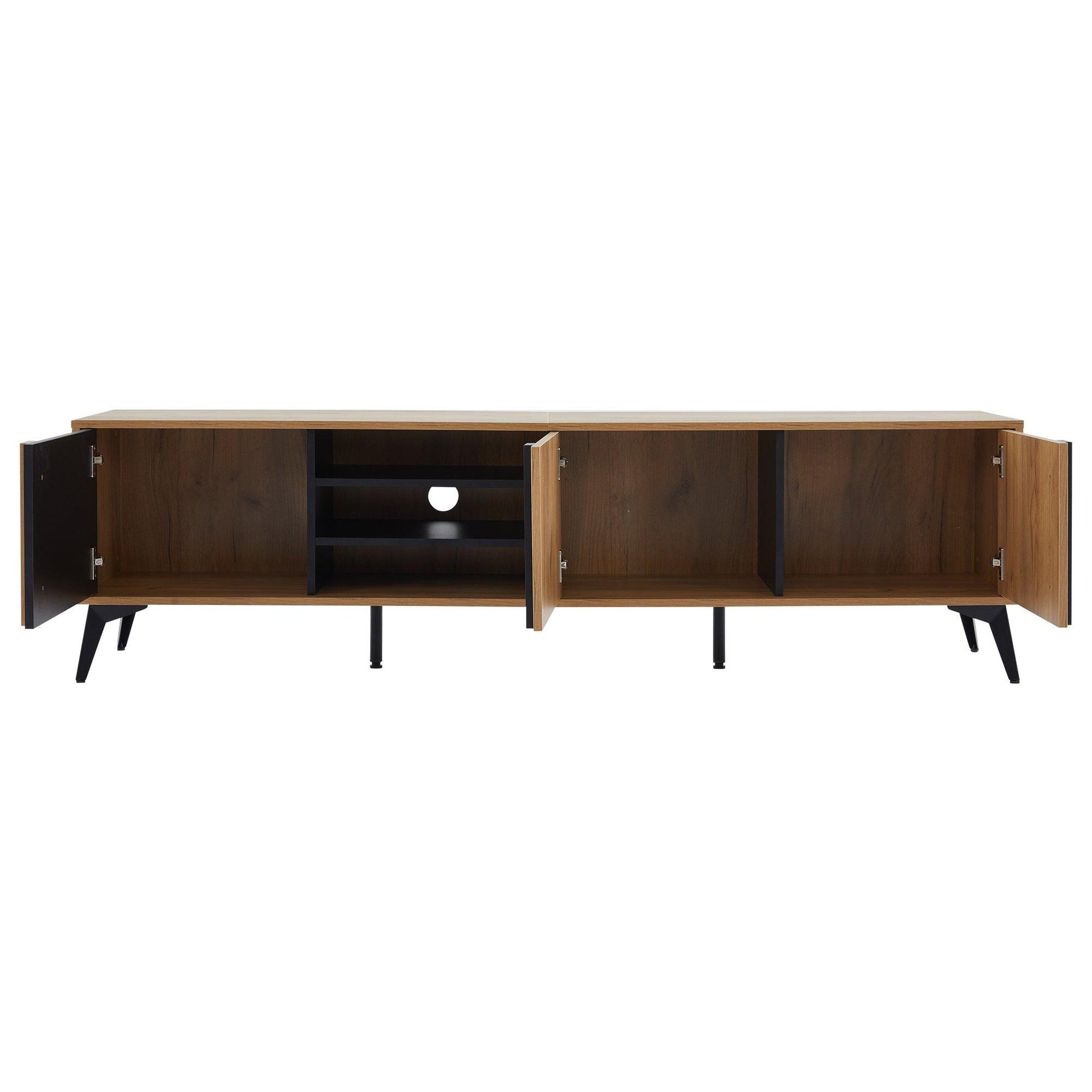 Urban Meuble Wood TV Stand Modern Design