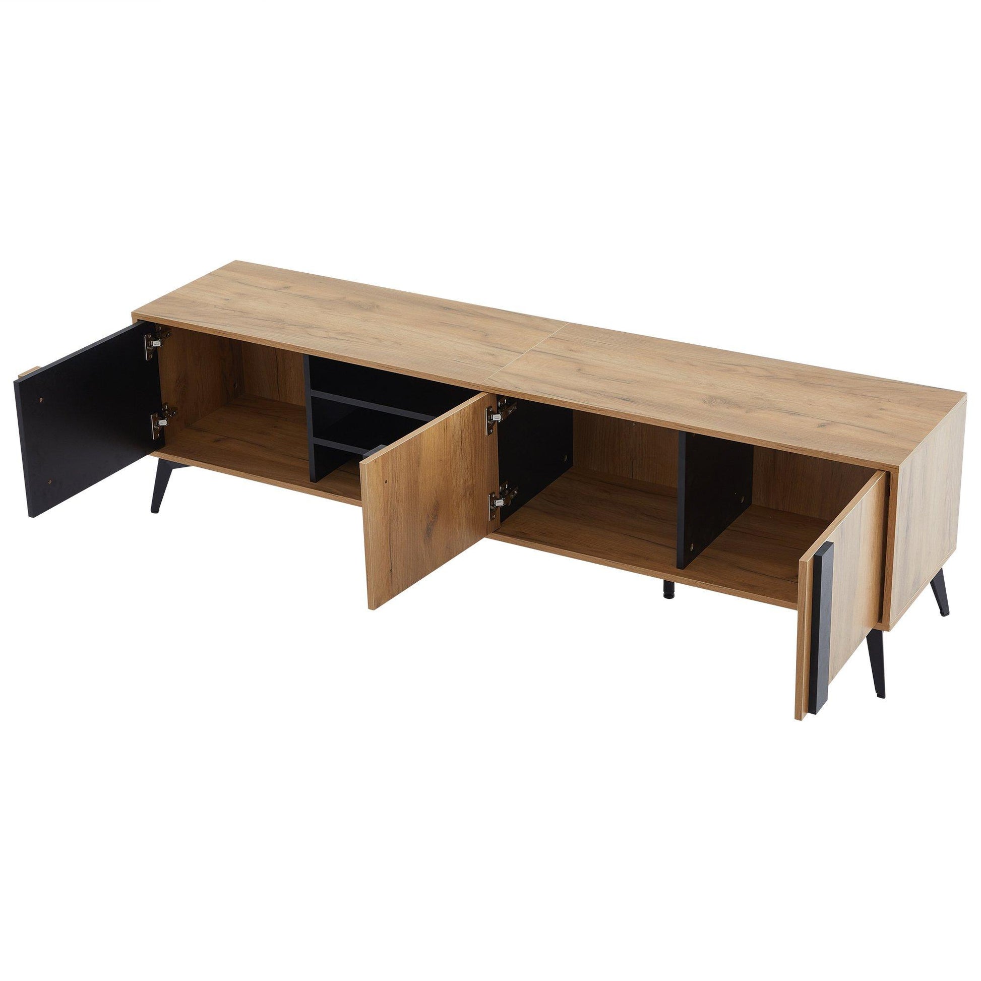 Urban Meuble Wood TV Stand Modern Design