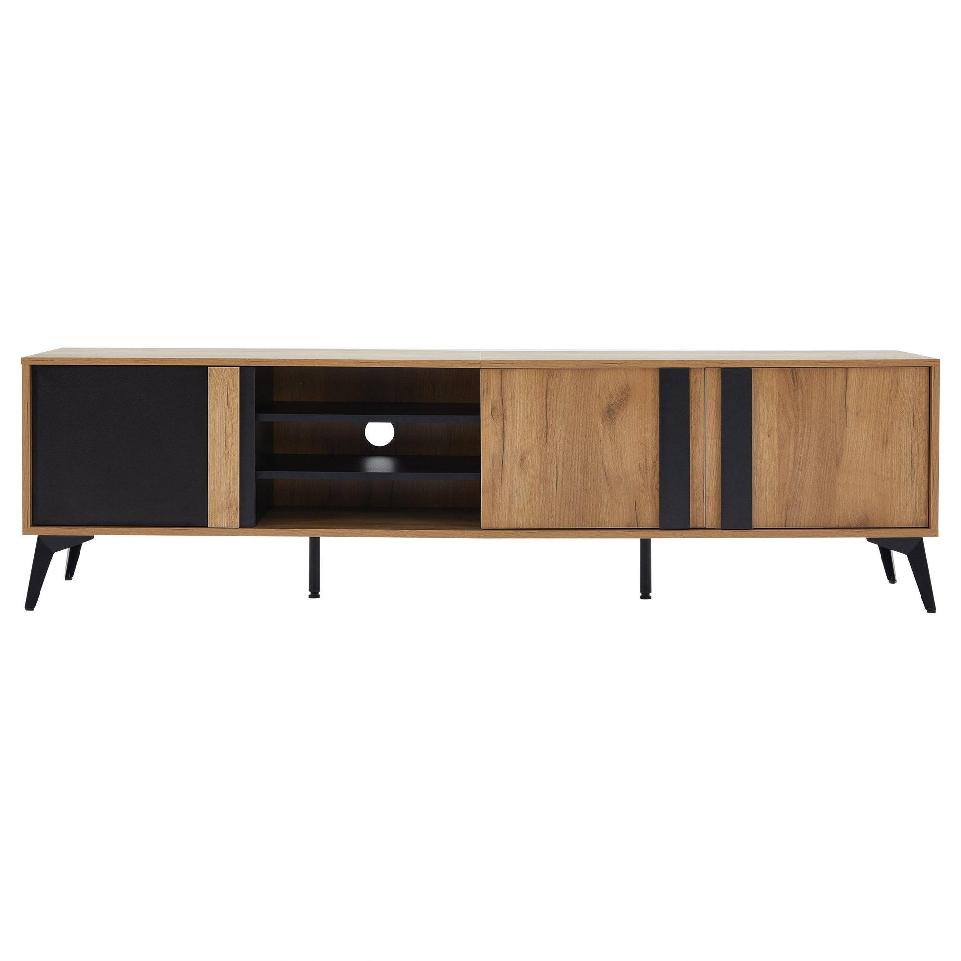 Urban Meuble Wood TV Stand Modern Design