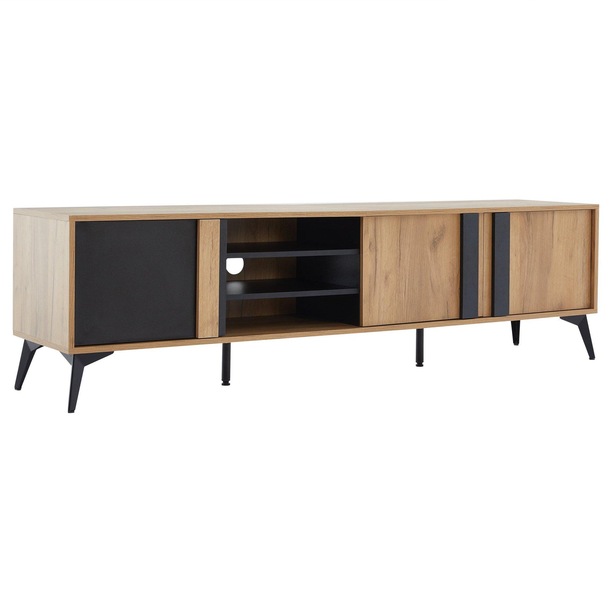Urban Meuble Wood TV Stand Modern Design
