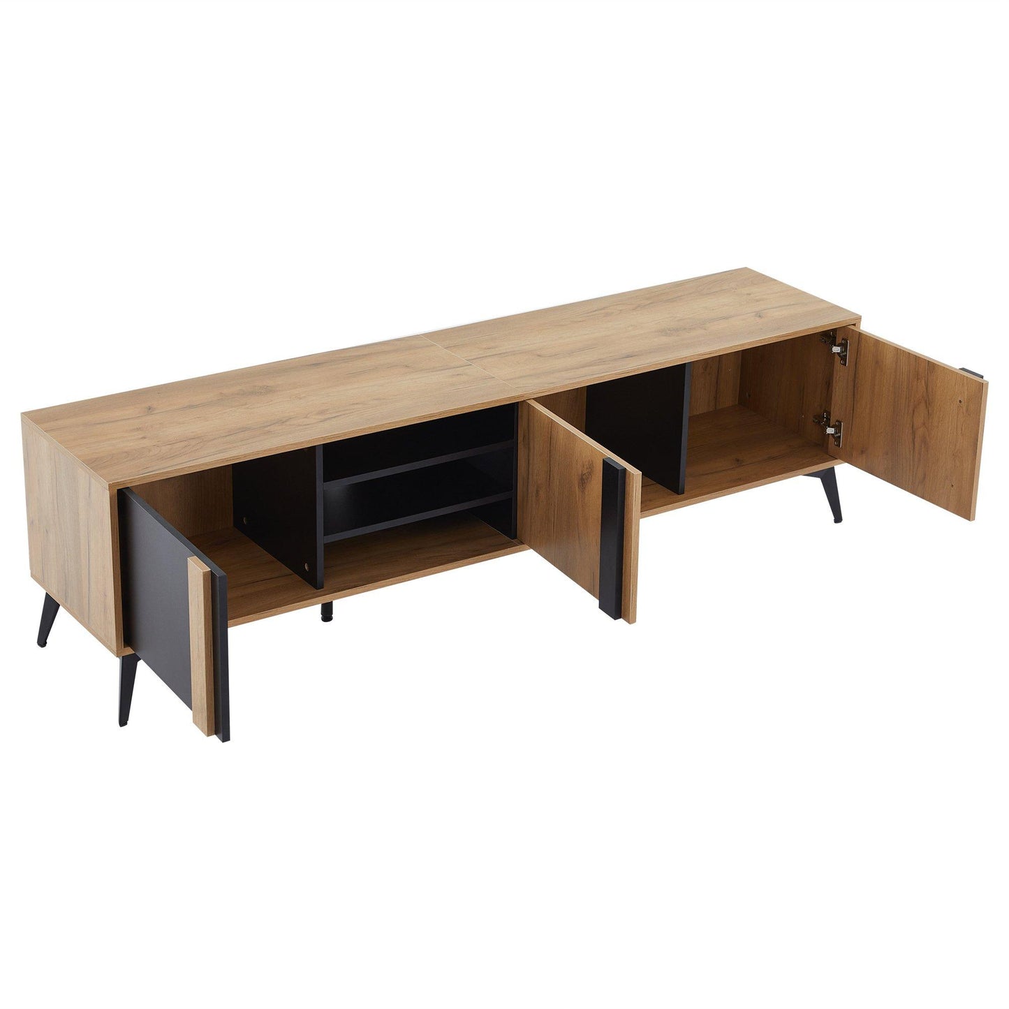 Urban Meuble Wood TV Stand Modern Design