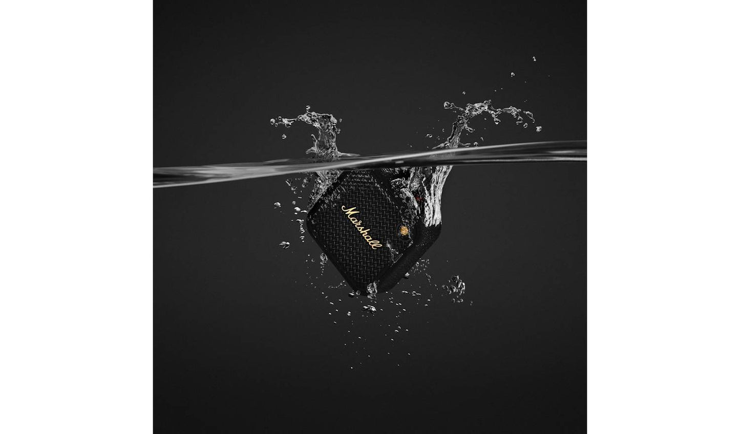 Marshall Willen II Portable Bluetooth Speaker - Black & Gold