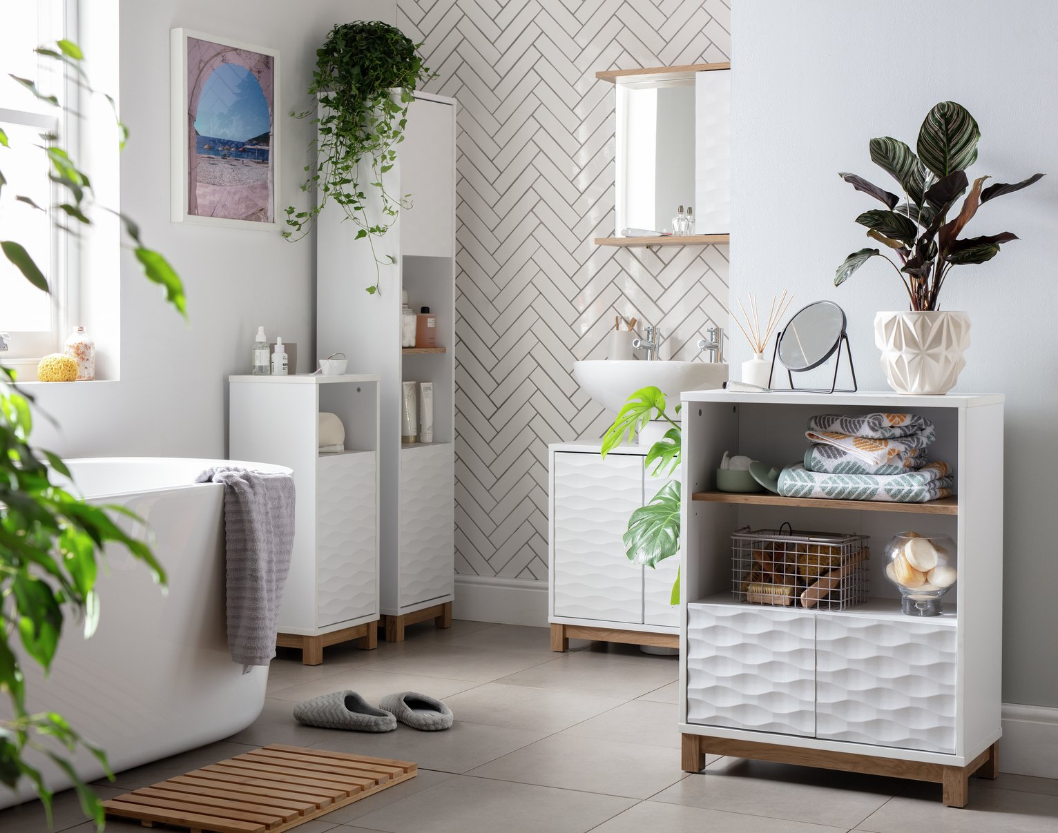 Habitat Zander Under Sink Unit - White