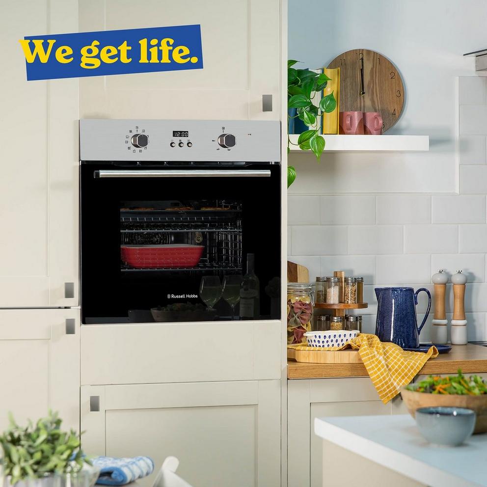 RHEO7005SS 70L Built In Electric Oven in Stainless