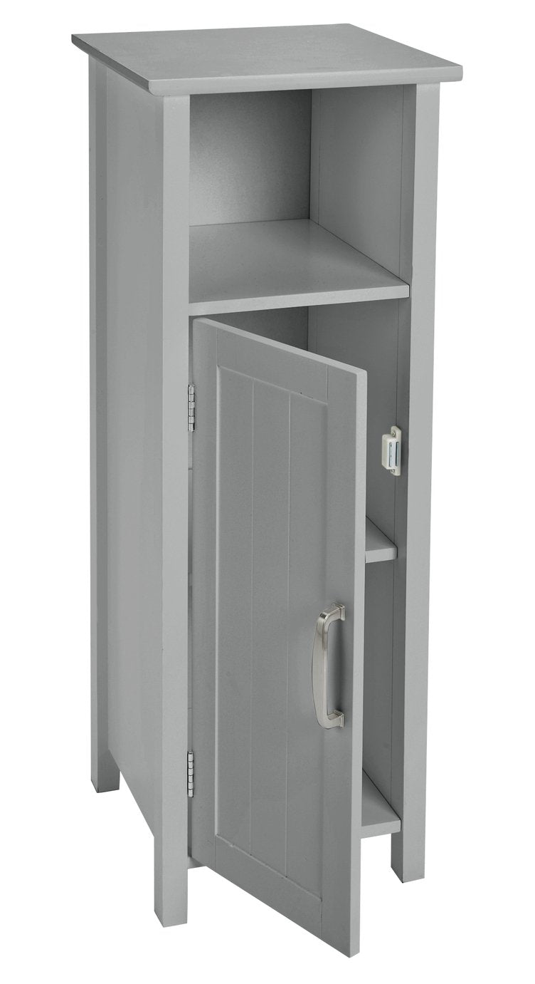 Argos Home Tongue & Groove Single Storage Unit - Grey
