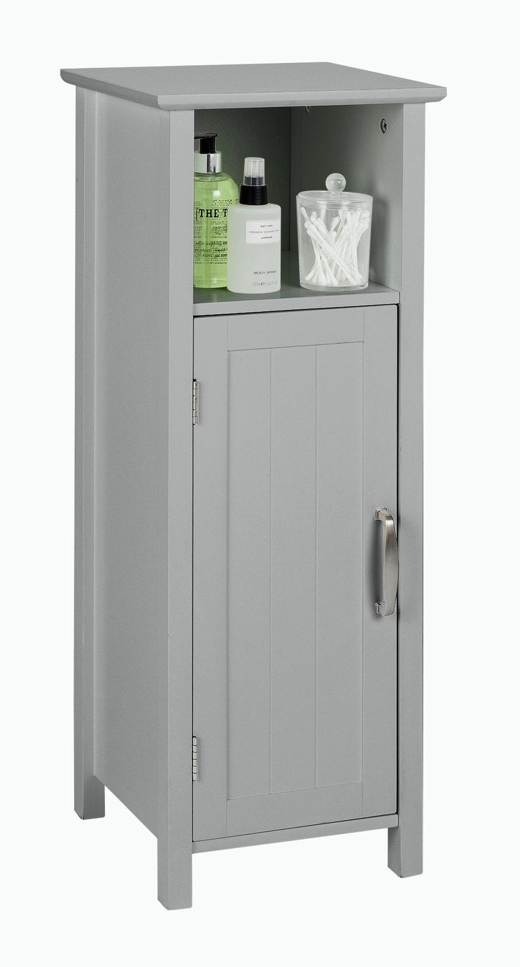 Argos Home Tongue & Groove Single Storage Unit - Grey