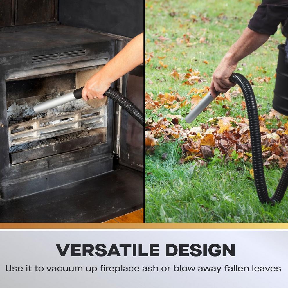 20L Fireplace Ash Vacuum Cleaner with HEPA Filter