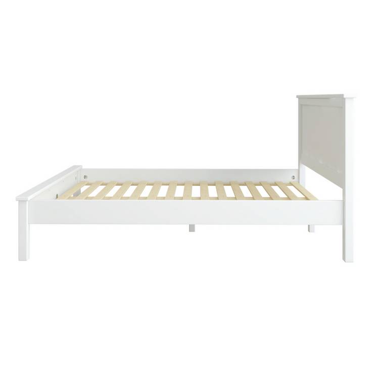 Habitat Brooklyn Small Double Wooden Bed Frame - White