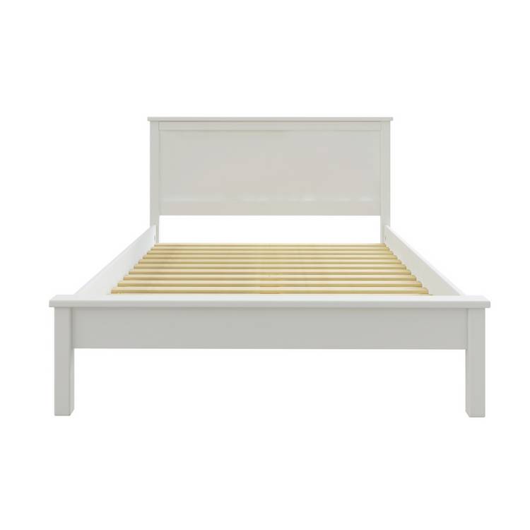 Habitat Brooklyn Small Double Wooden Bed Frame - White