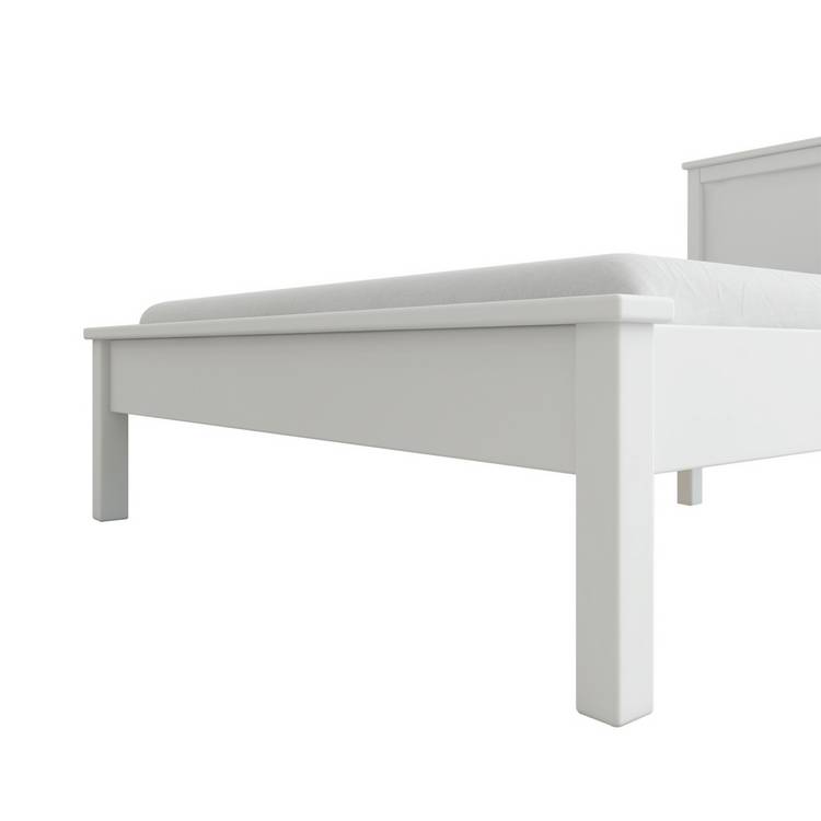 Habitat Brooklyn Small Double Wooden Bed Frame - White