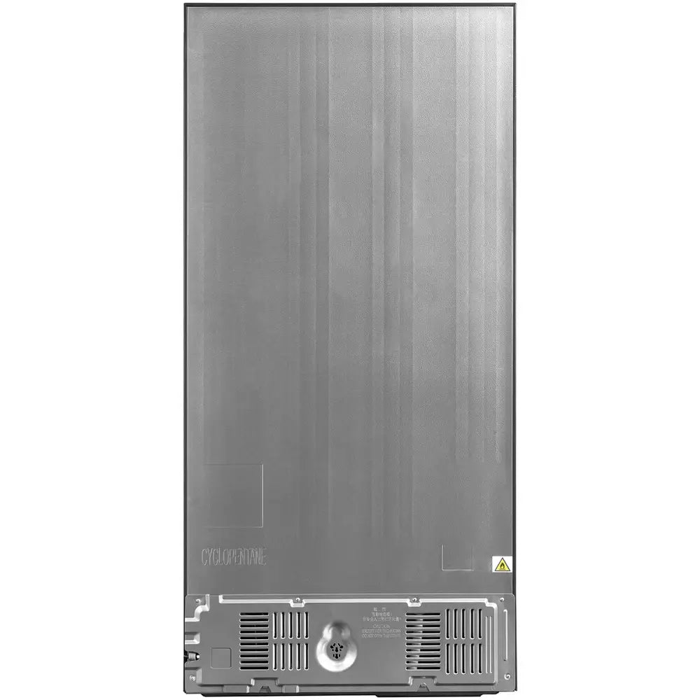 Bush MEMD4S4DR23E American Fridge Freezer - Stainless Steel