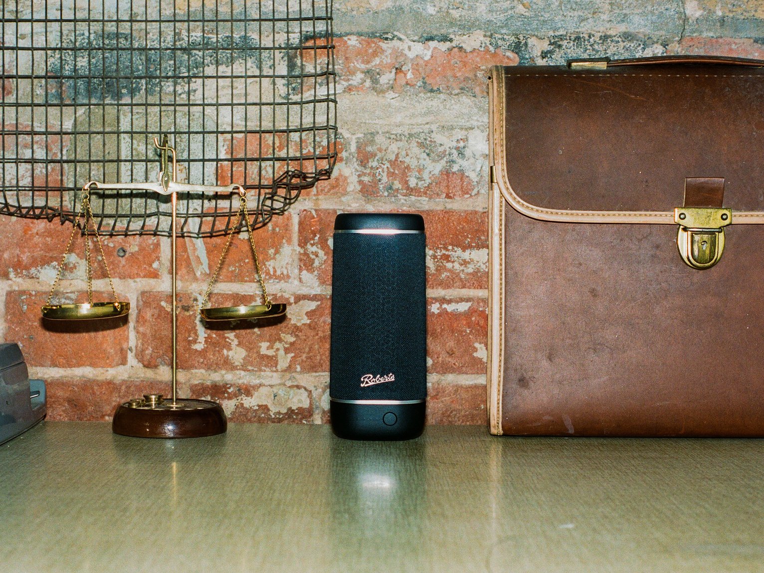 Roberts Reunion Portable Bluetooth Speaker - Black