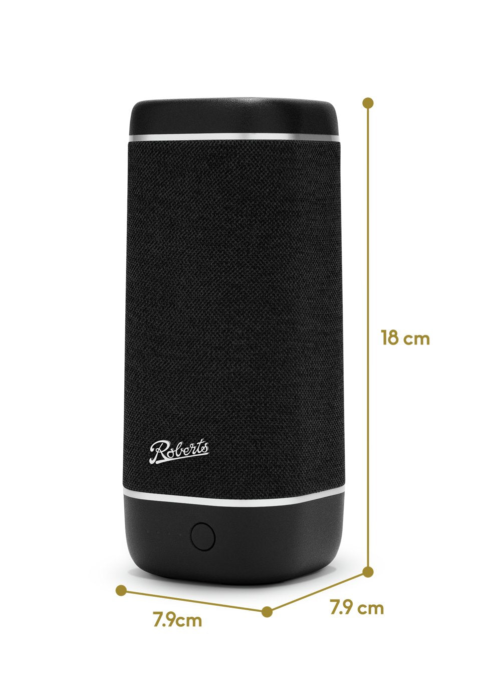 Roberts Reunion Portable Bluetooth Speaker - Black