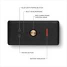 Marshall Emberton III Portable Bluetooth Speaker - Black