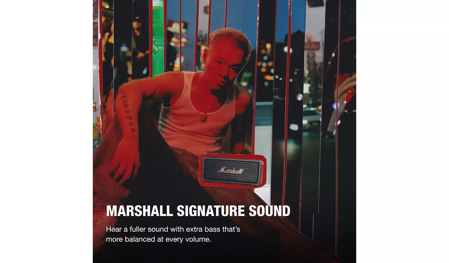 Marshall Emberton III Portable Bluetooth Speaker - Black