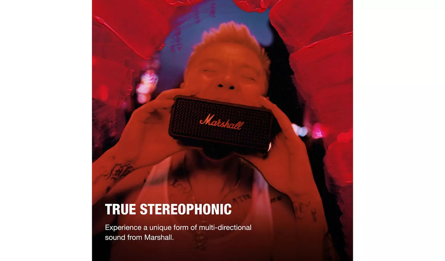 Marshall Emberton III Portable Bluetooth Speaker - Black