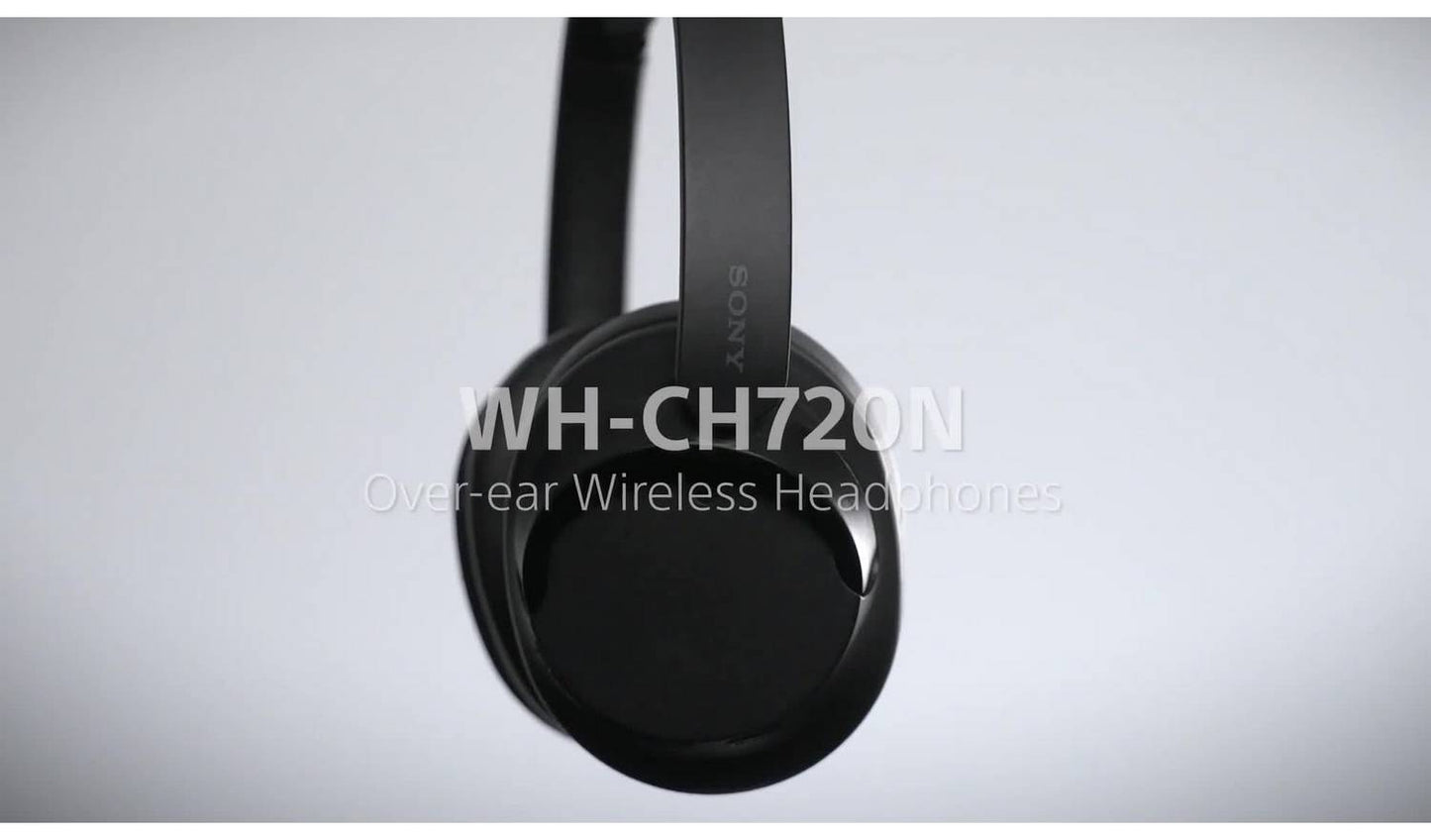 Sony WH-CH720N Wireless Over-Ear Headphones - Blue