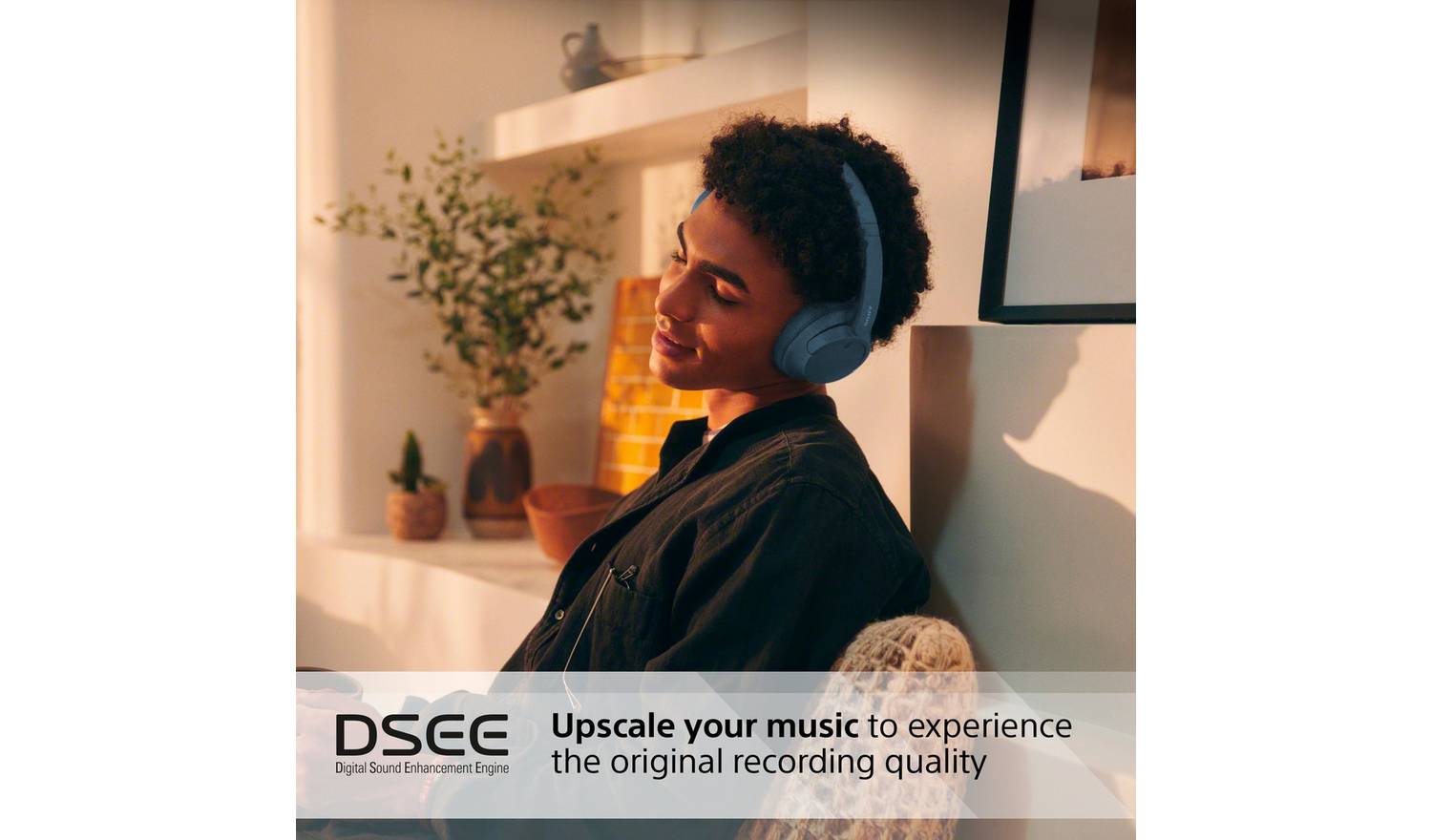 Sony WH-CH720N Wireless Over-Ear Headphones - Blue