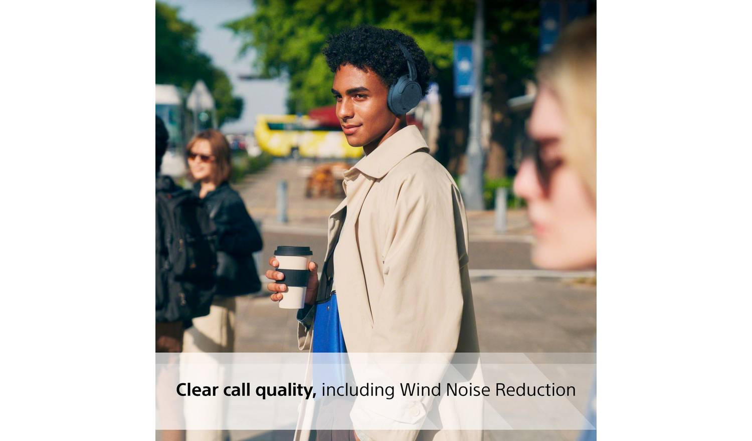 Sony WH-CH720N Wireless Over-Ear Headphones - Blue