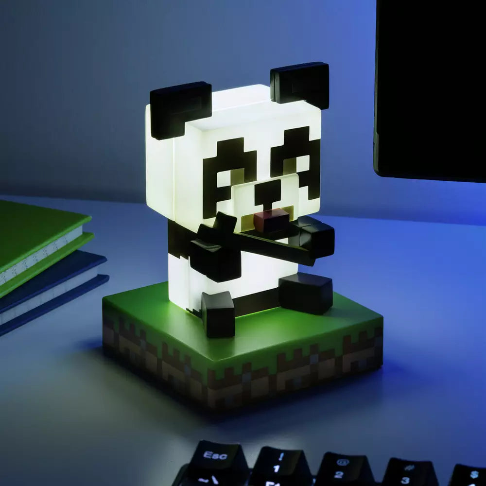 Minecraft Panda Icon Kids LED Night Light